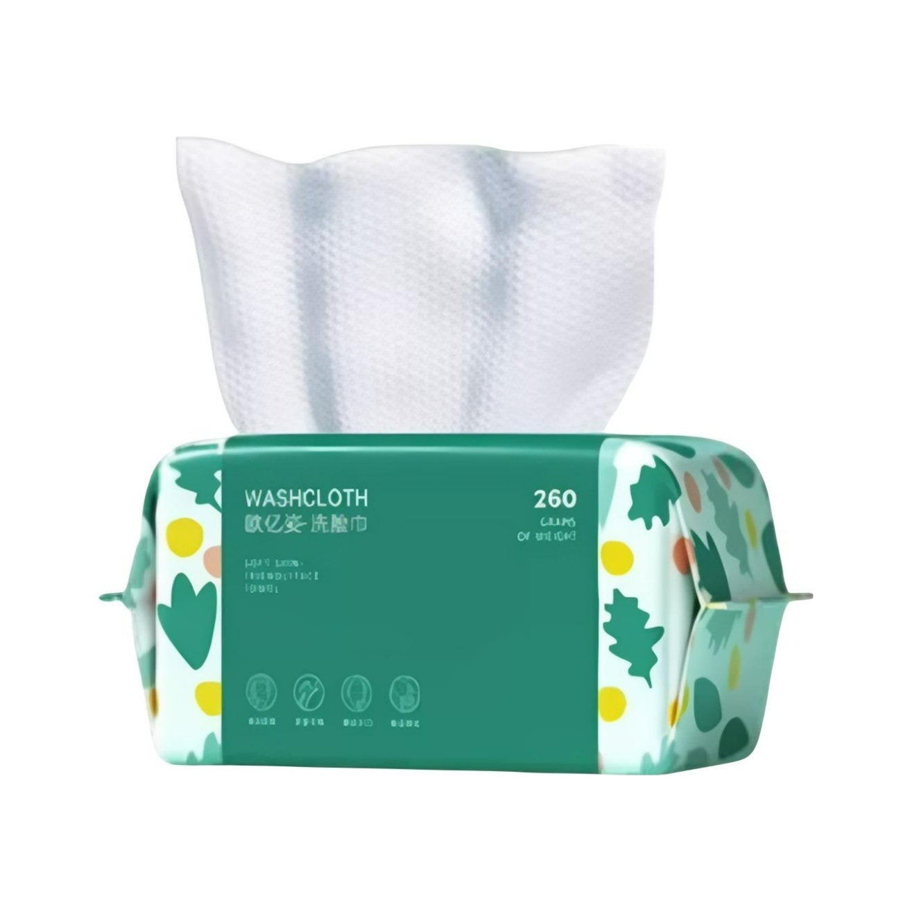 推荐商品：OEIEZ/欧亿姿 干湿两用洗脸巾 纯棉不掉毛珍珠纹抽取式擦脸加厚