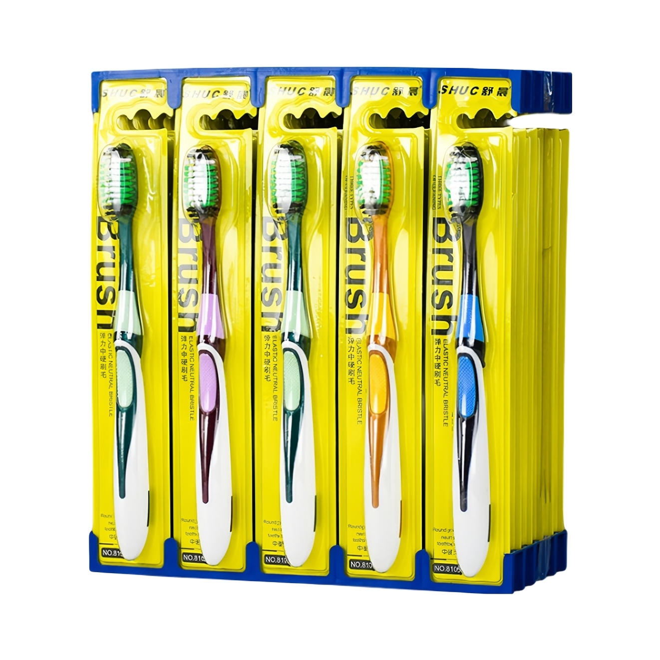 推荐商品：舒晨 软毛中毛硬毛一次性家用待客家庭装牙刷