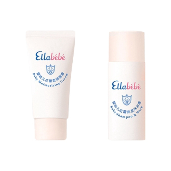 推荐商品：嗳乐蓓贝/Ellabebe 星品小云朵婴儿洗护套装