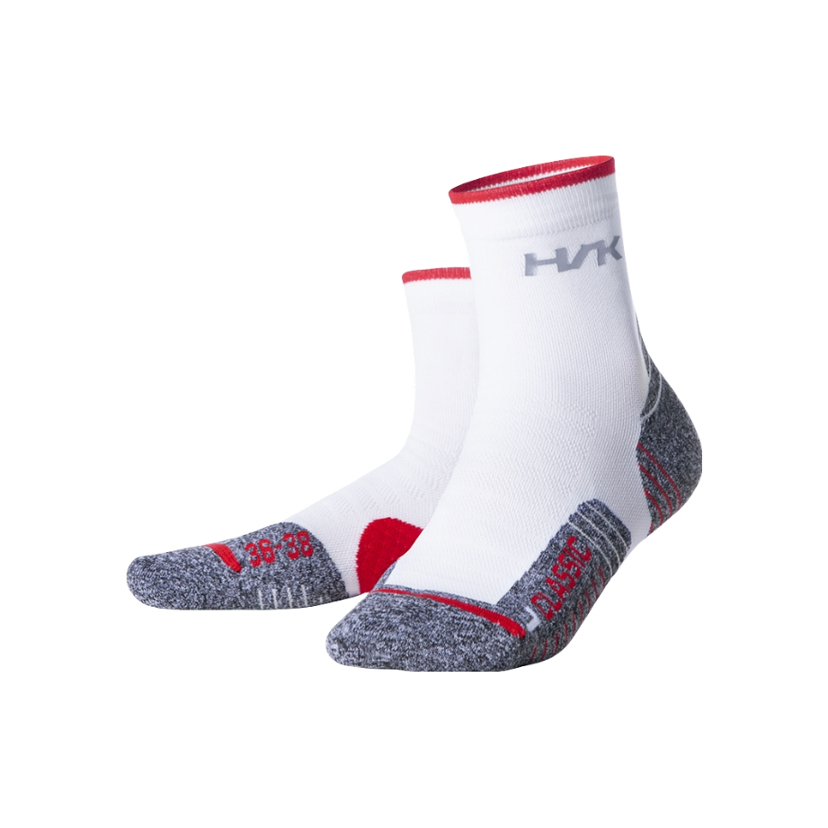 推荐商品：HNK/悍将 经典2.0系列防起泡网羽速干透气棉质短筒袜 R004