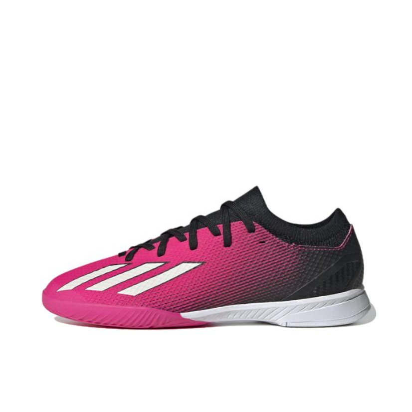 推荐商品：adidas X Speedportal.3 IN 中端 平底 室内 足球鞋 大童/粉红色/黑色