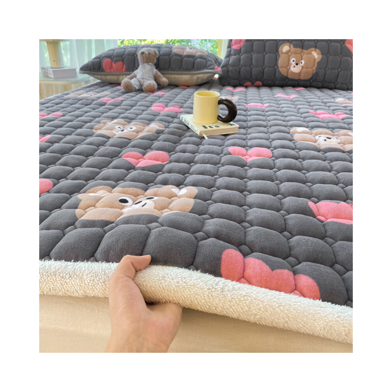 推荐商品：yaloo/雅鹿 简约系列 A类 牛奶绒 三件套