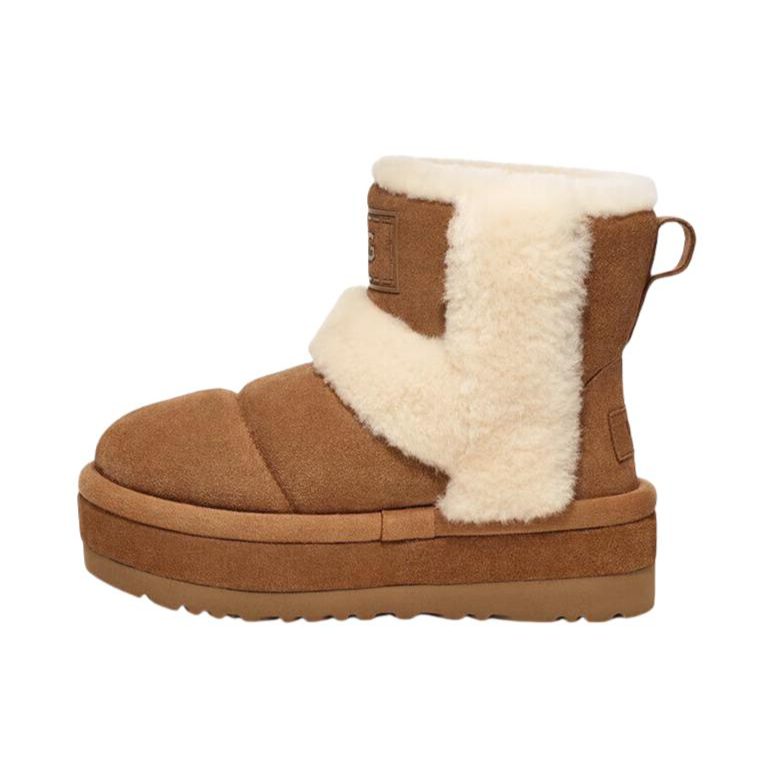 推荐商品：UGG Classic Chillapeak 经典 短筒 舒适百搭 圆头 防滑 休闲时尚 雪地靴 栗色