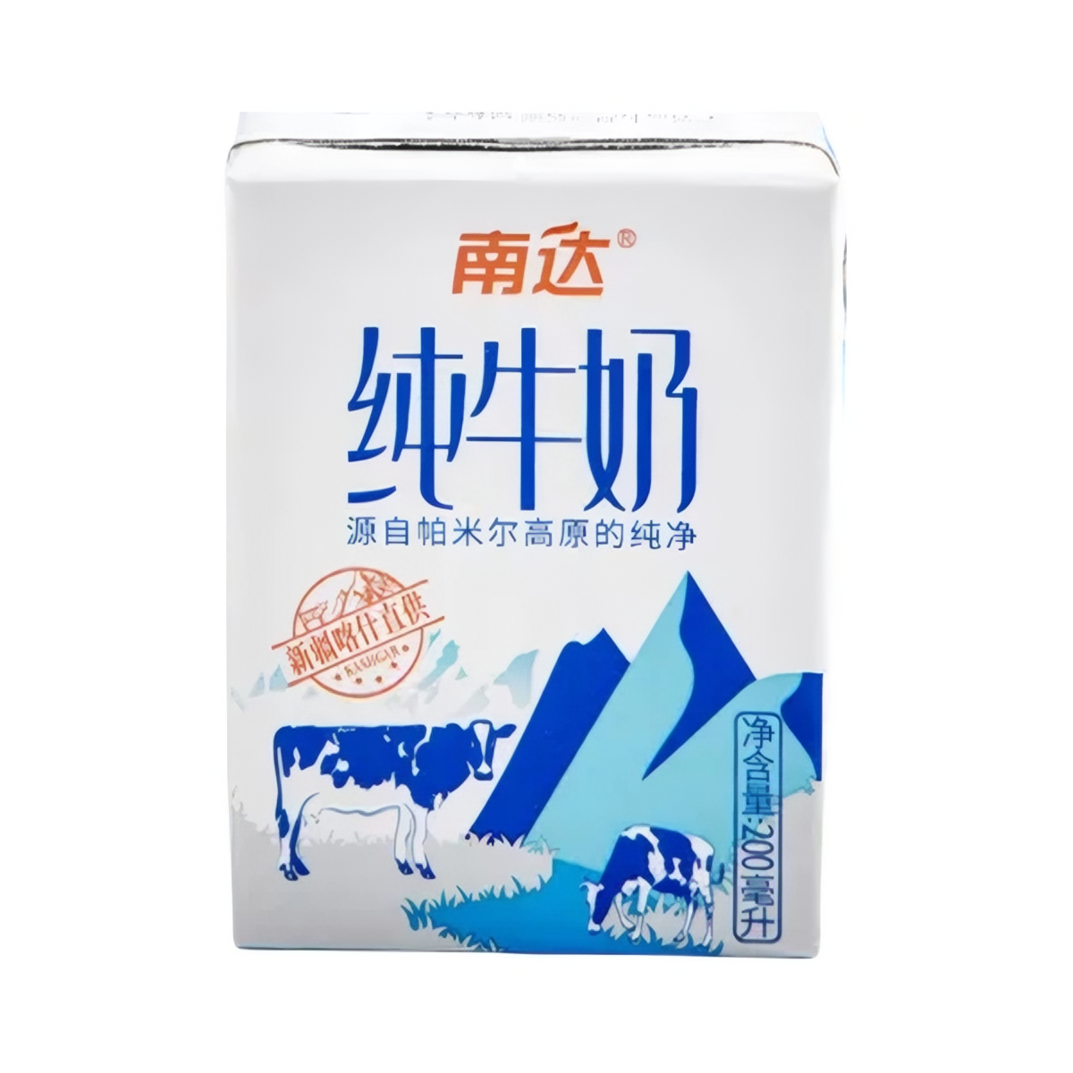 推荐商品：南达 全脂纯牛奶 盒装