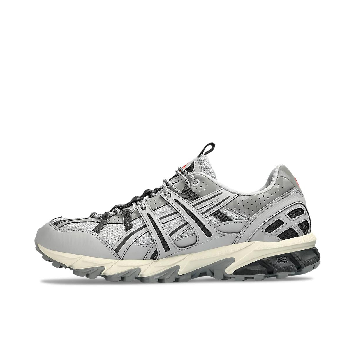 推荐商品：Asics/亚瑟士 Gel-Sonoma 15-50 跑鞋 舒适缓震轻便透气合成革经典复古时尚百搭织物回弹 浅灰色/黑色