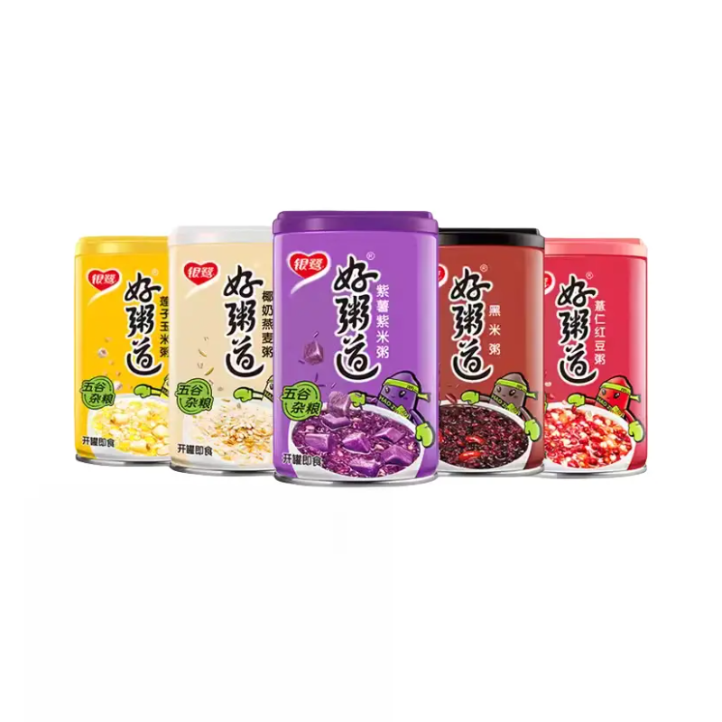 推荐商品：银鹭 好粥道系列 速食粥 罐装 多口味组合 软糯