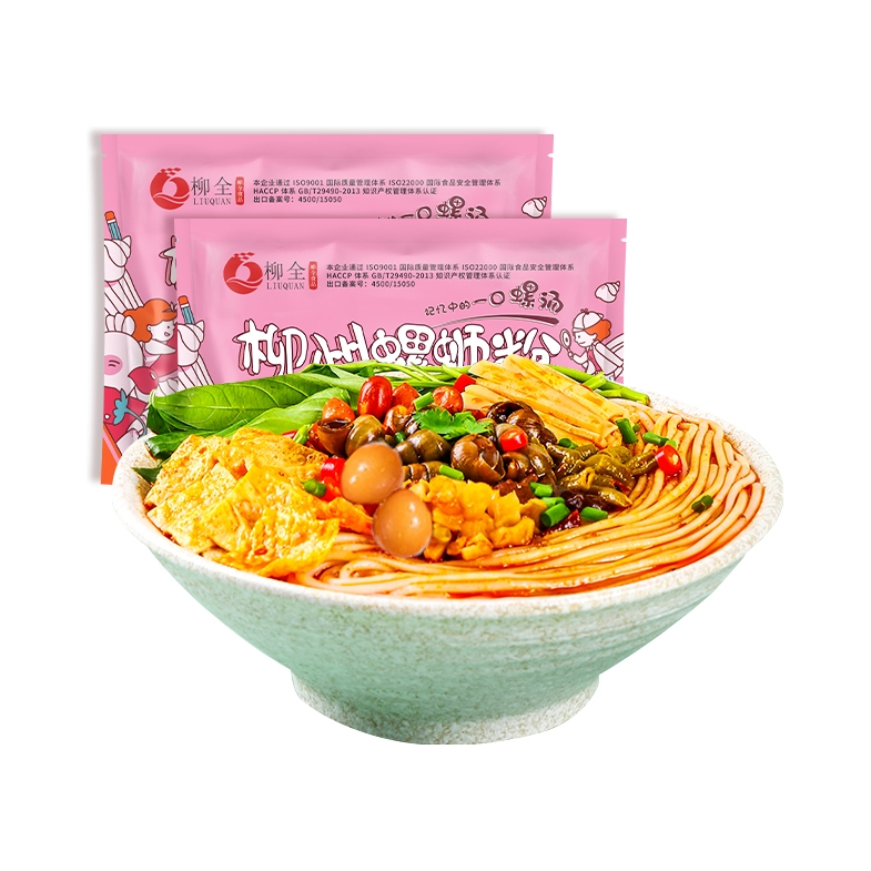 推荐商品：柳全 粉红少女螺蛳粉 袋装