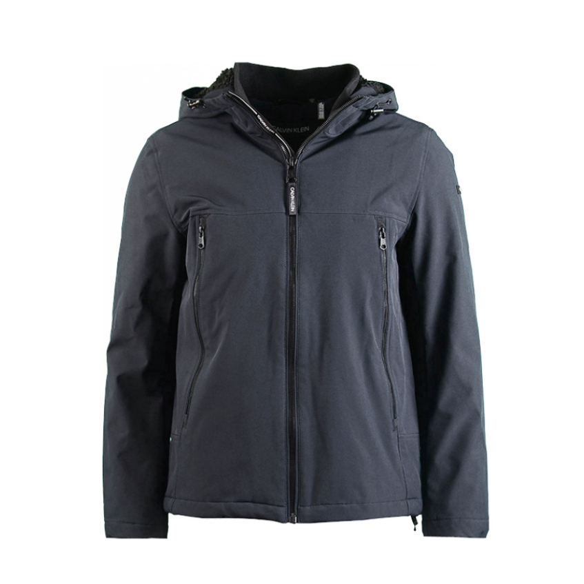 Calvin Klein 年AW 连帽拉链棉服 CM1052