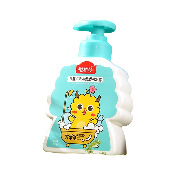 推荐商品：樱花梦 儿童大米水柔顺洗发露