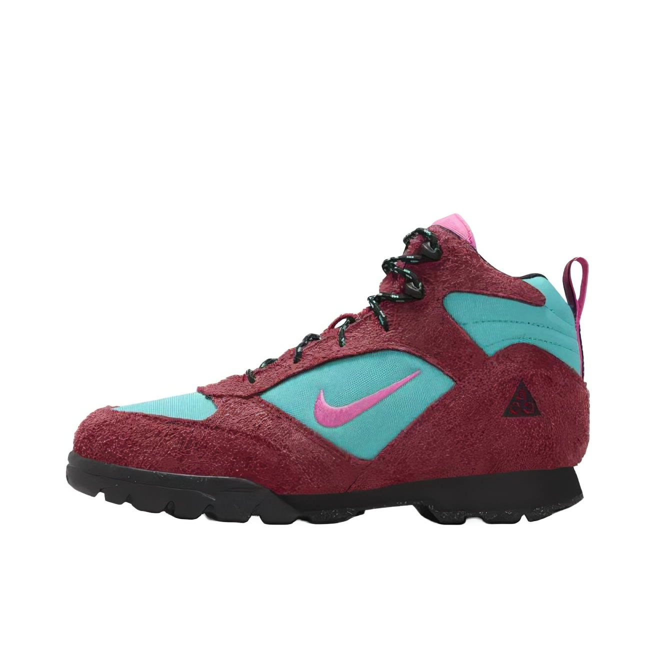 推荐商品：Nike ACG Torre 防滑耐磨 减震透气 圆头 抓地 运动户外鞋 红色/蓝色