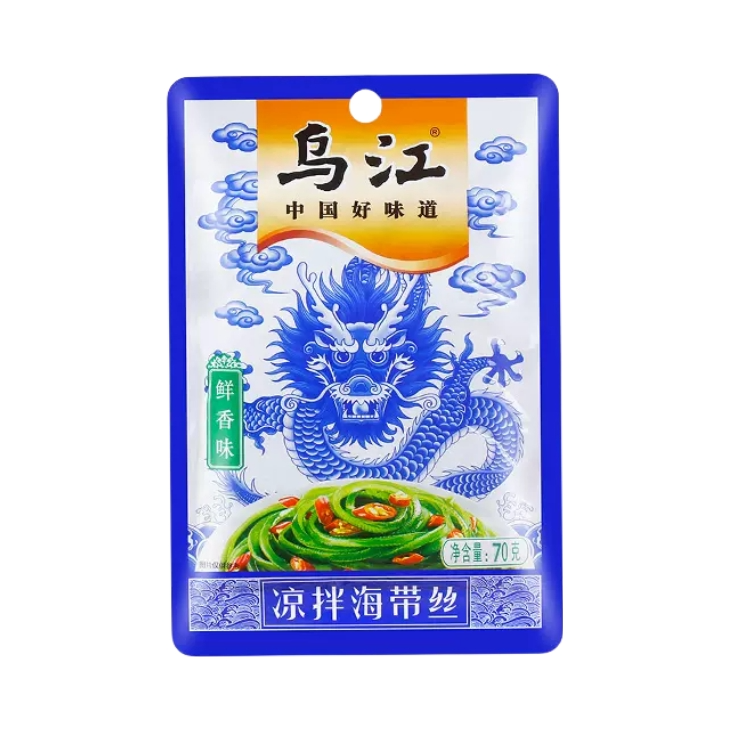 推荐商品：乌江 海带丝 70g 袋装 开味佐餐