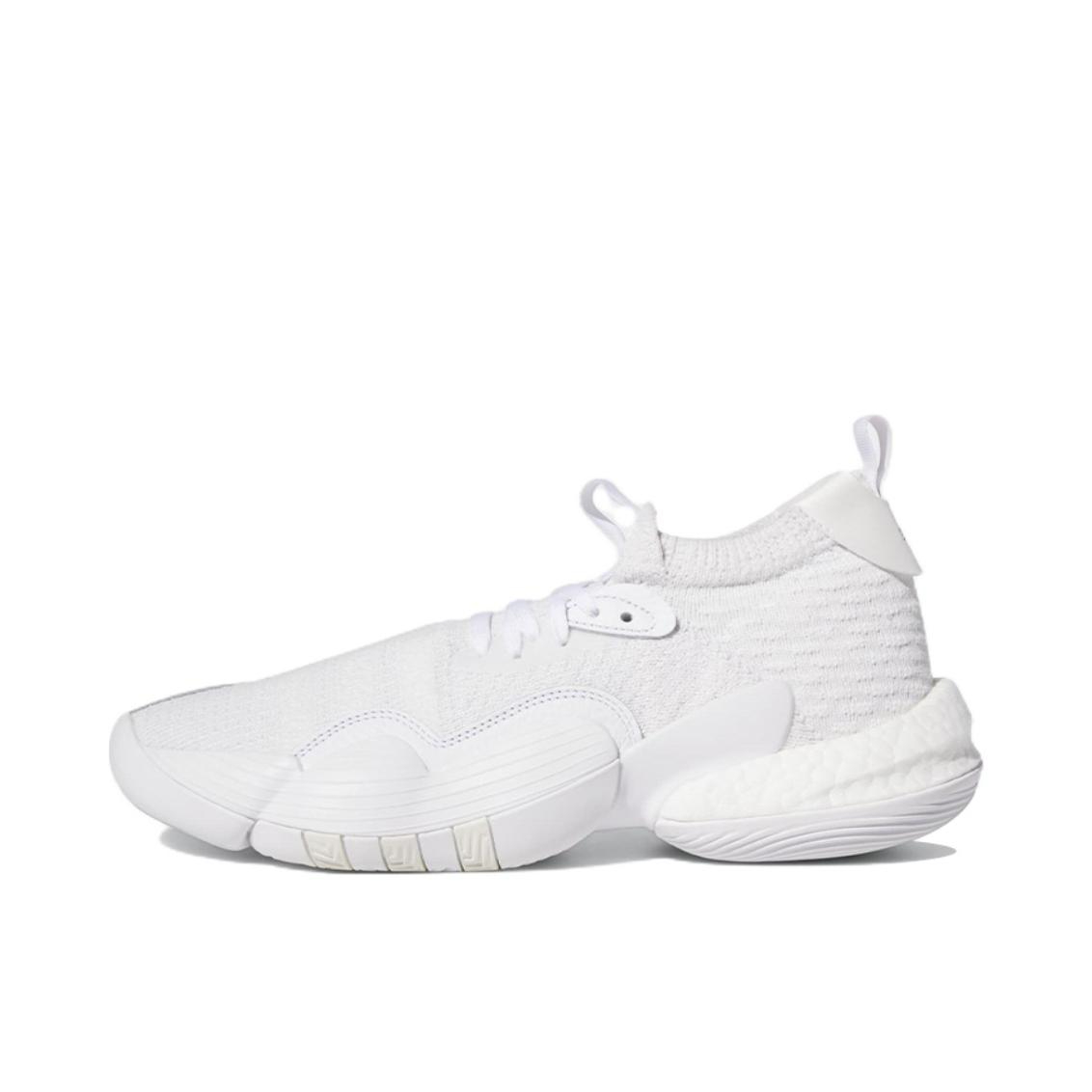 推荐商品：adidas Trae Young 2 特雷杨2代 篮球鞋 透气实战减震回弹 纯白色