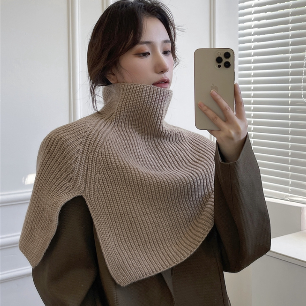 推荐商品：雪林鹿 24AW套头毛线披肩围巾 20202636