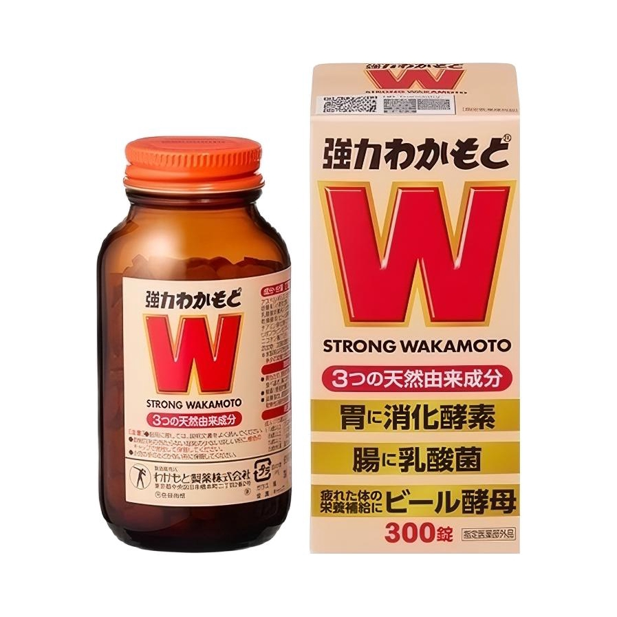 推荐商品：WAKAMOTO/强力若素 酵素益生菌片 健胃整肠 滋养强身