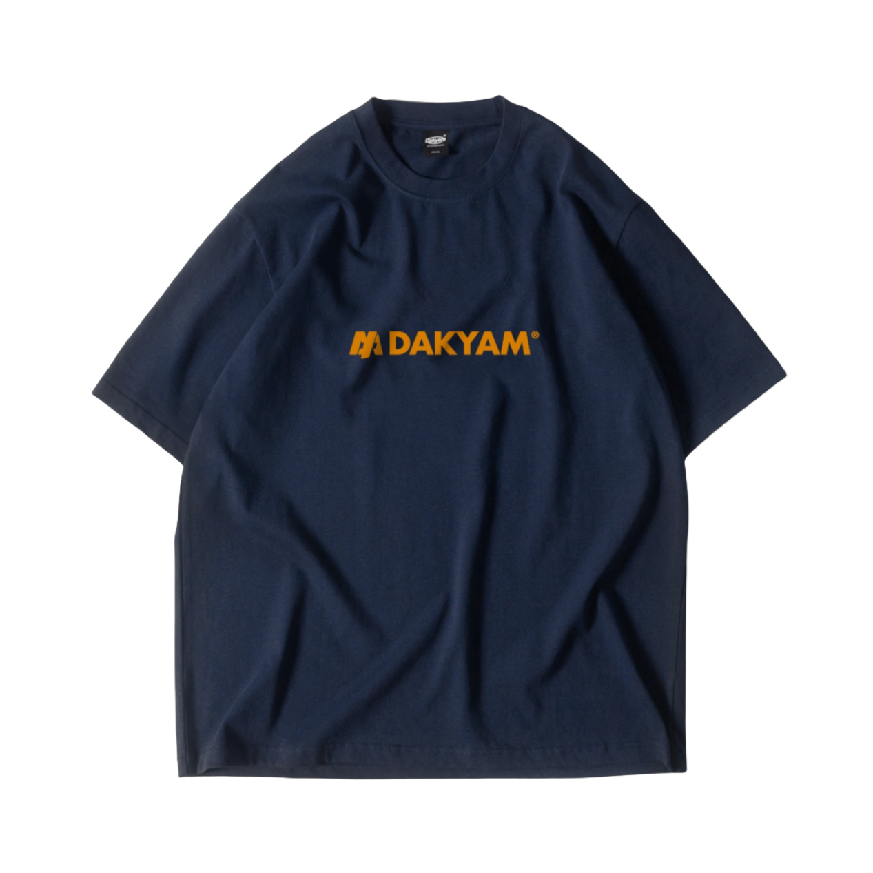 DAKYAM LOGO印花美式纯棉小领口圆领短袖T恤 男女同款 DK21SS10