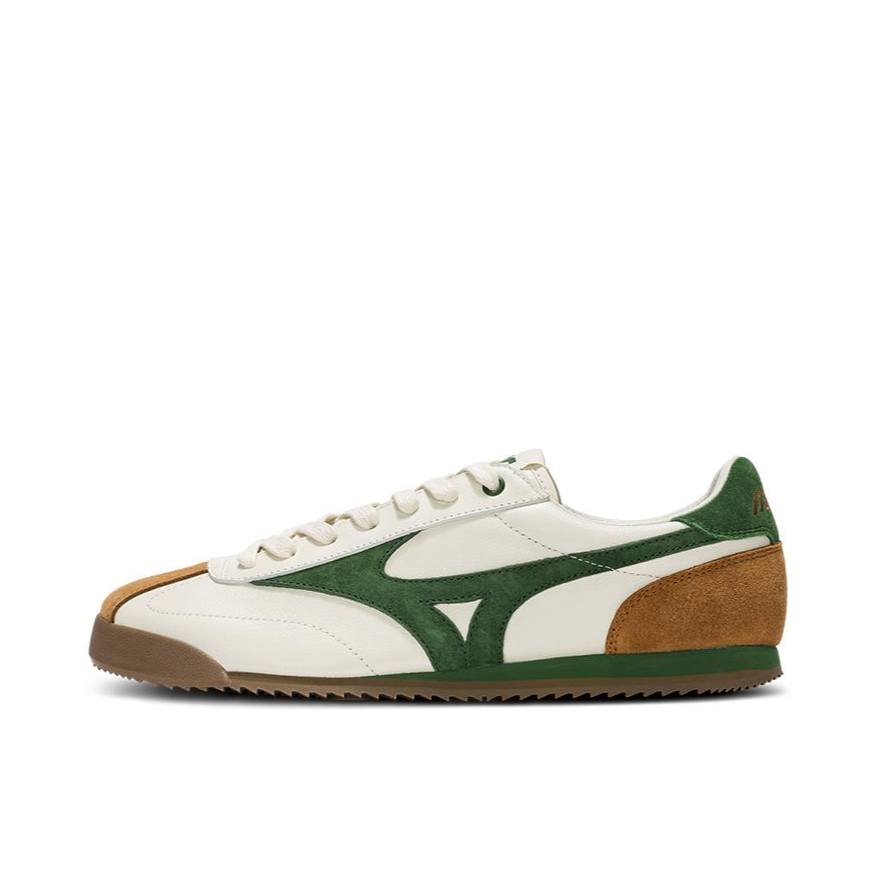 推荐商品：Mizuno/美津浓 LG 60S 减震 防滑耐磨 德训鞋 休闲鞋 灰色/绿色 