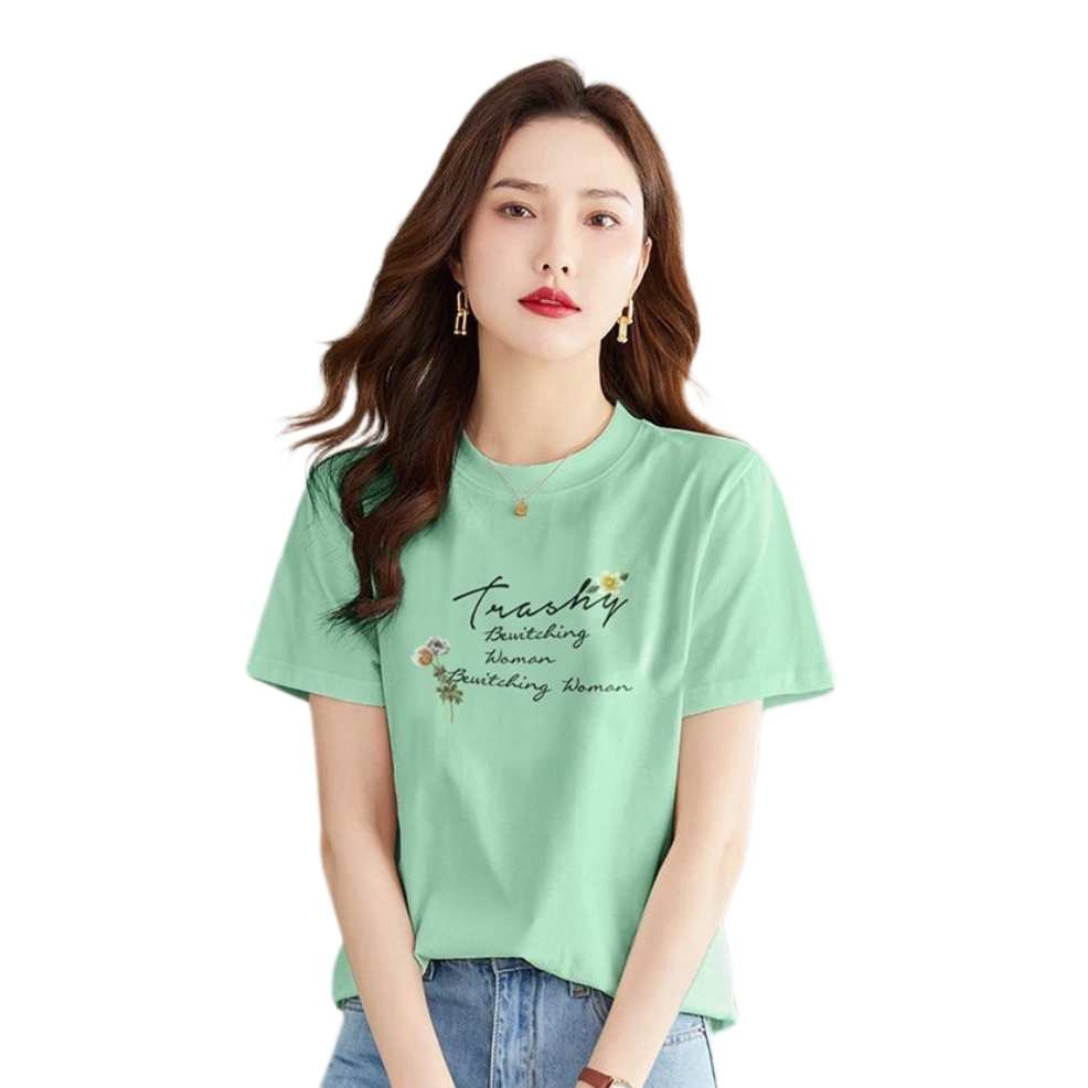 Jeanswest 印花百搭舒适短袖T恤 女装 JY11274090