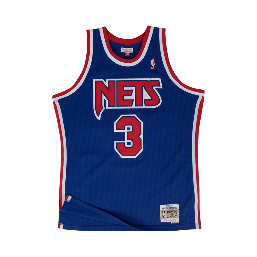 Mitchell Ness 彼得洛维奇 篮网队 3号球衣
