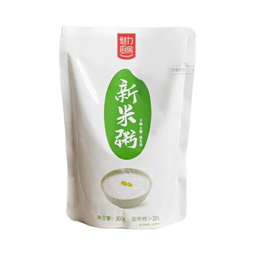 推荐商品：魅力厨房 速食粥 300g 袋装 开袋即食早餐露营无糖方便野营代餐免煮