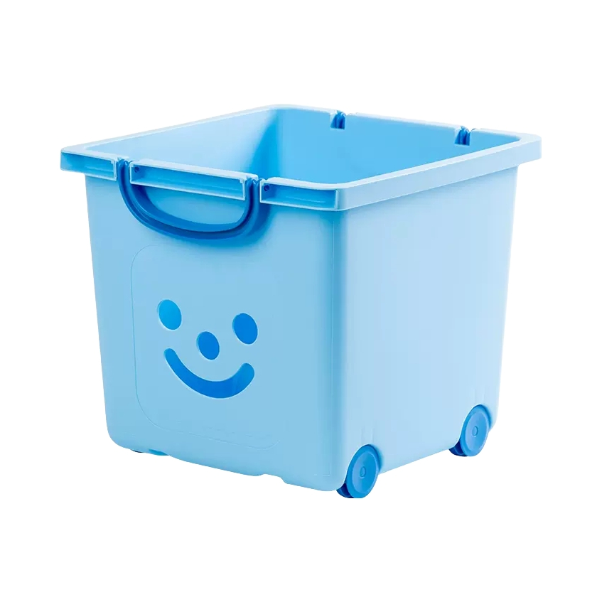 推荐商品：IRIS/爱丽思 塑料 滑轮 提手 儿童玩具收纳箱