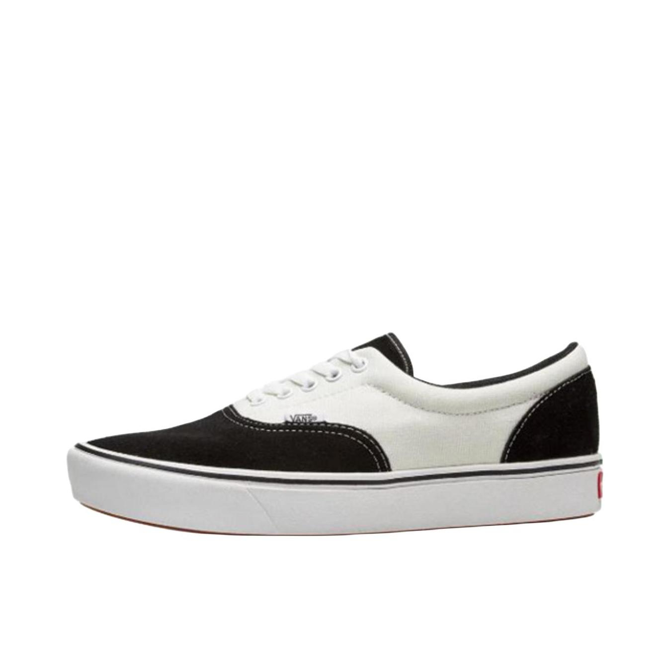 推荐商品：Vans/范斯 Era Lx Comfycusra 轻便 复古 帆布鞋 Cream White/Black ComfyCush/黑白拼接