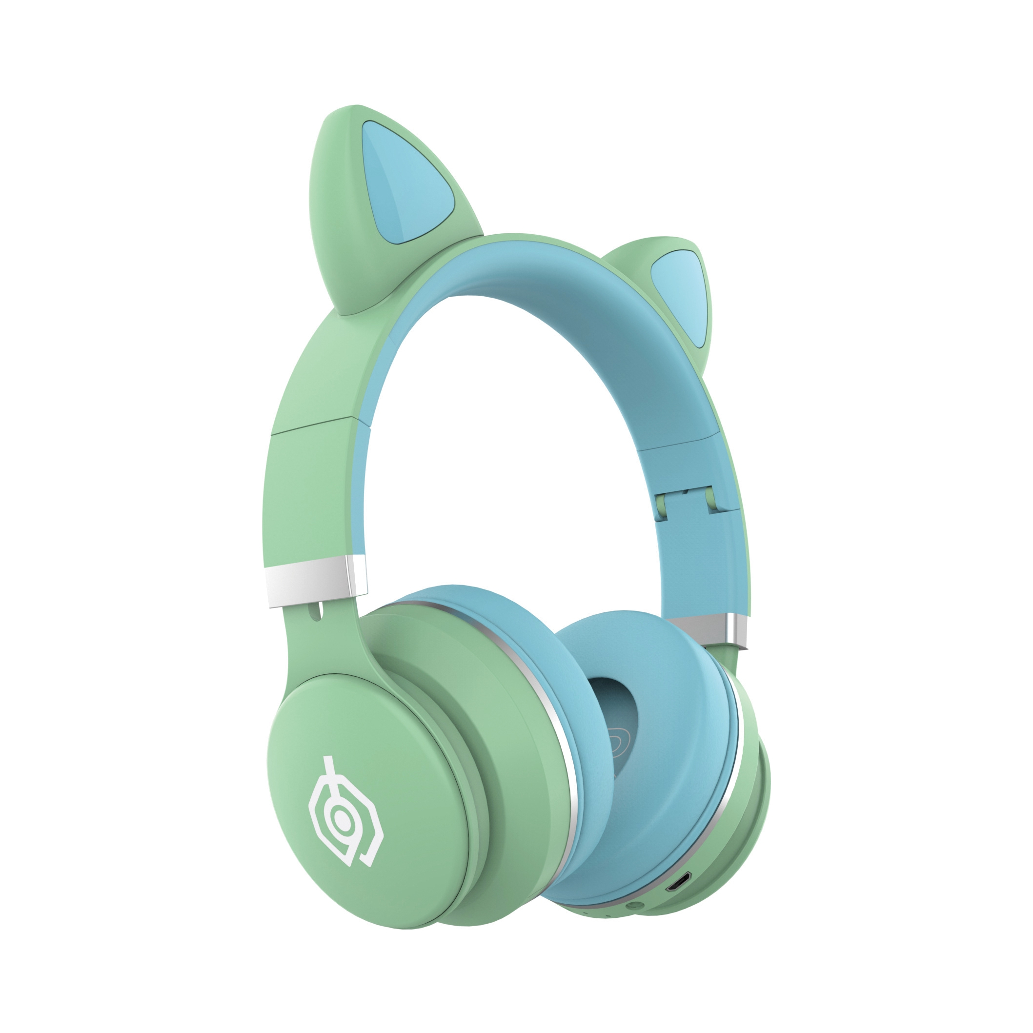 推荐商品：MGWK LED-031 头戴式无线蓝牙游戏耳机 可折叠 萌宠猫耳