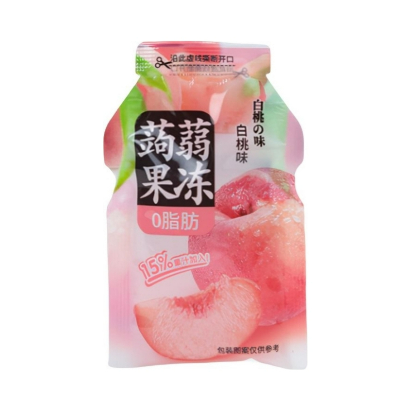 推荐商品：好来屋 蒟蒻果冻 散装 白桃