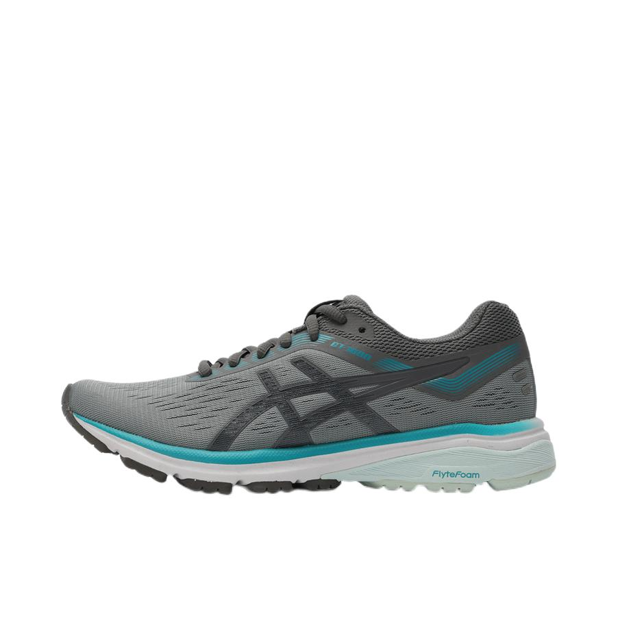 推荐商品：Asics/亚瑟士 GT-1000 7 透气舒适 减震耐磨 跑鞋 Stone Grey/Carbon 灰蓝