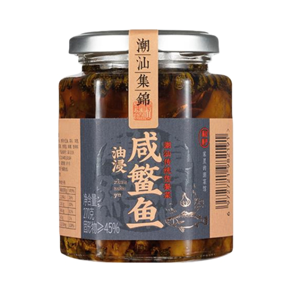 推荐商品：潮汕集锦 咸鳘鱼 罐装