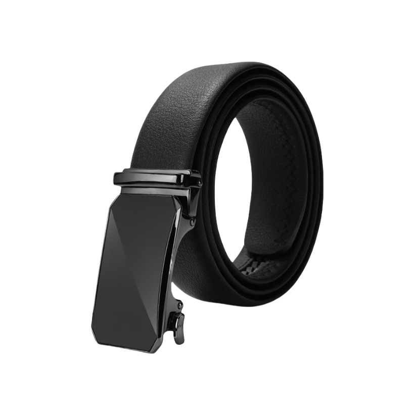 推荐商品：京东京造 自动扣头层牛皮真皮皮带