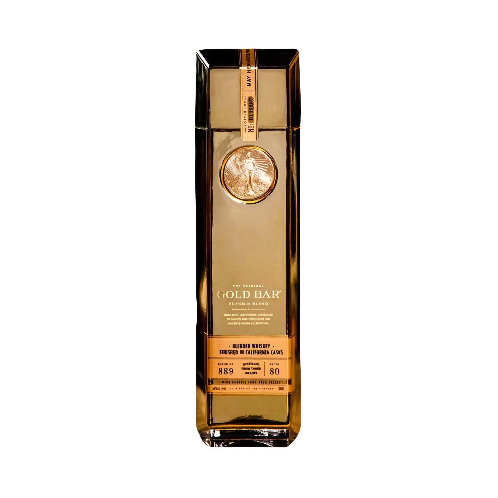 推荐商品：GOLD BAR 金条 调和威士忌 750ml 40%vol 瓶装