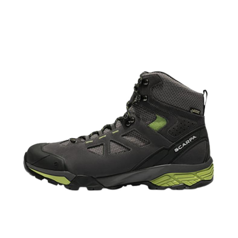 推荐商品：SCARPA ZG lite 轻量版 防滑耐磨 防水透气 户外登山鞋 67080-200 深灰拼春绿