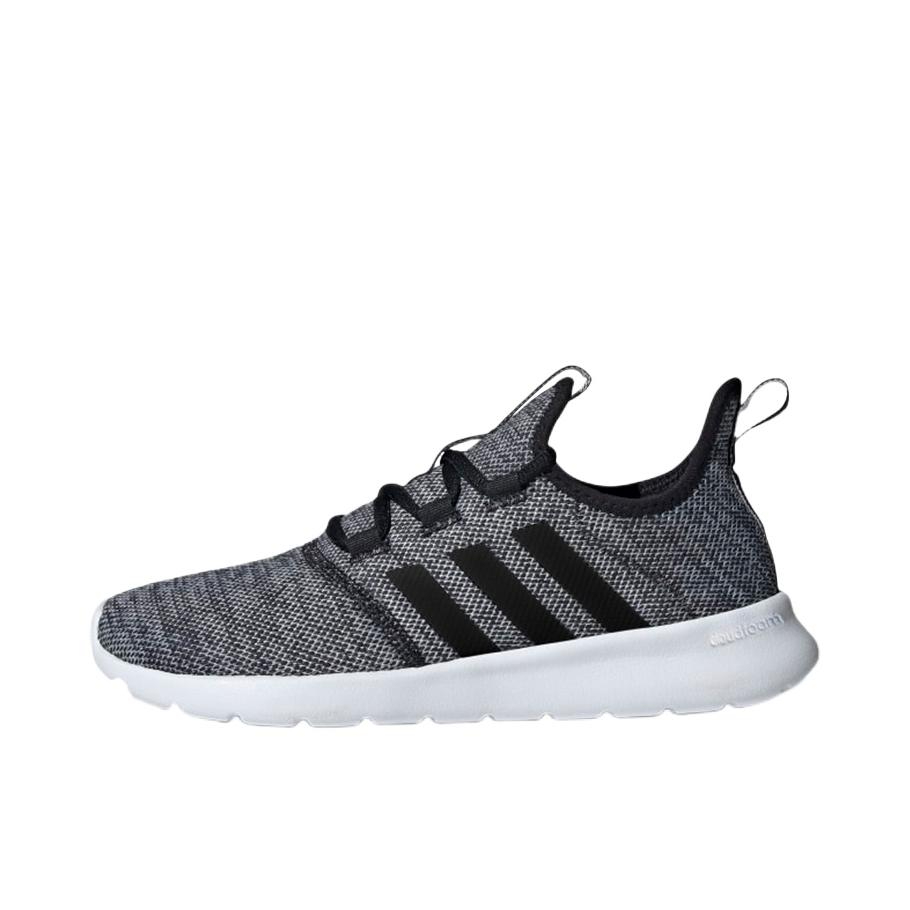 推荐商品：adidas Cloudfoam Pure 2.0 运动休闲鞋 防滑耐磨减震回弹网面透气舒适轻便百搭潮流 灰色/黑色/白色