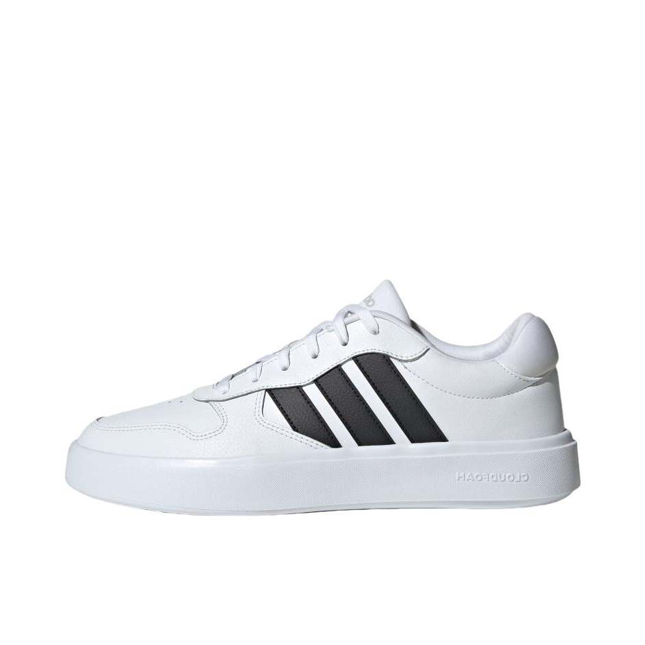 推荐商品：adidas Litecourt T头鞋 板鞋 防滑耐磨舒适透气复古低帮轻运动 白色/黑色/浅灰