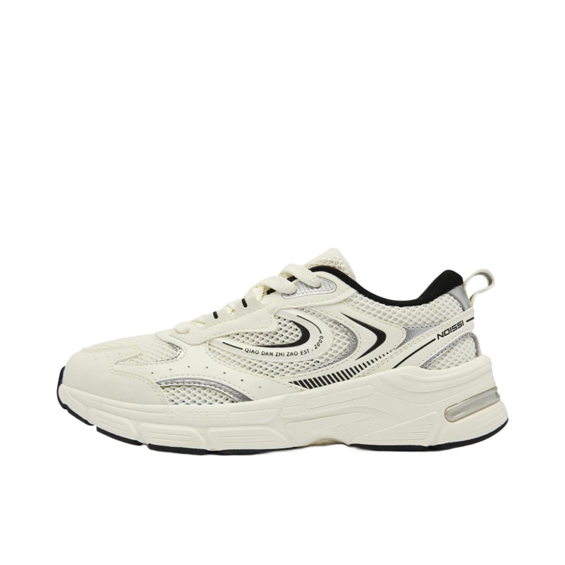 推荐商品：乔丹体育 开元SE 耐磨防滑 网面透气 舒适 缓震回弹 运动休闲鞋 XM25240381F 女款/象牙色/黑色