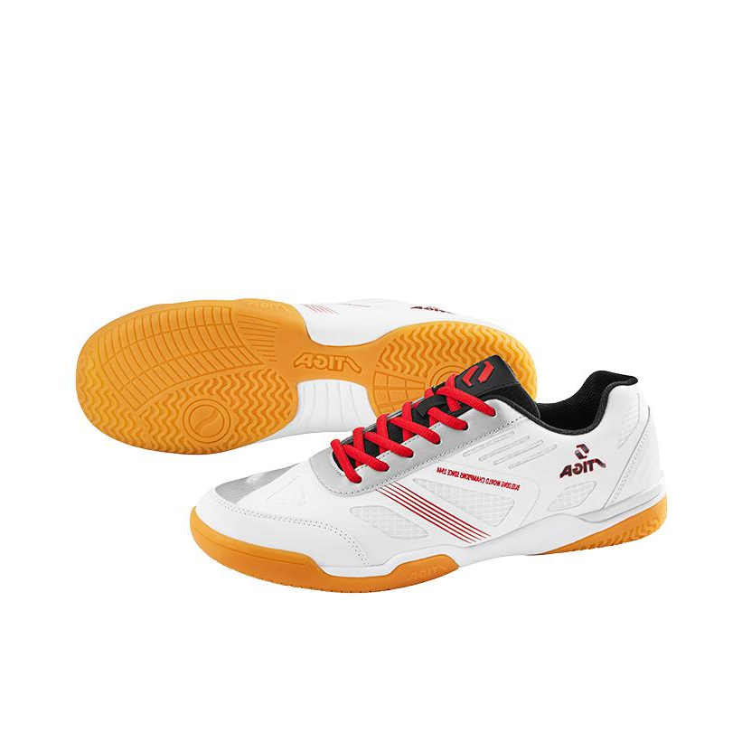 推荐商品：STIGA/斯帝卡 防滑 透气 耐磨 乒乓球鞋 CS-9501 白色/银色