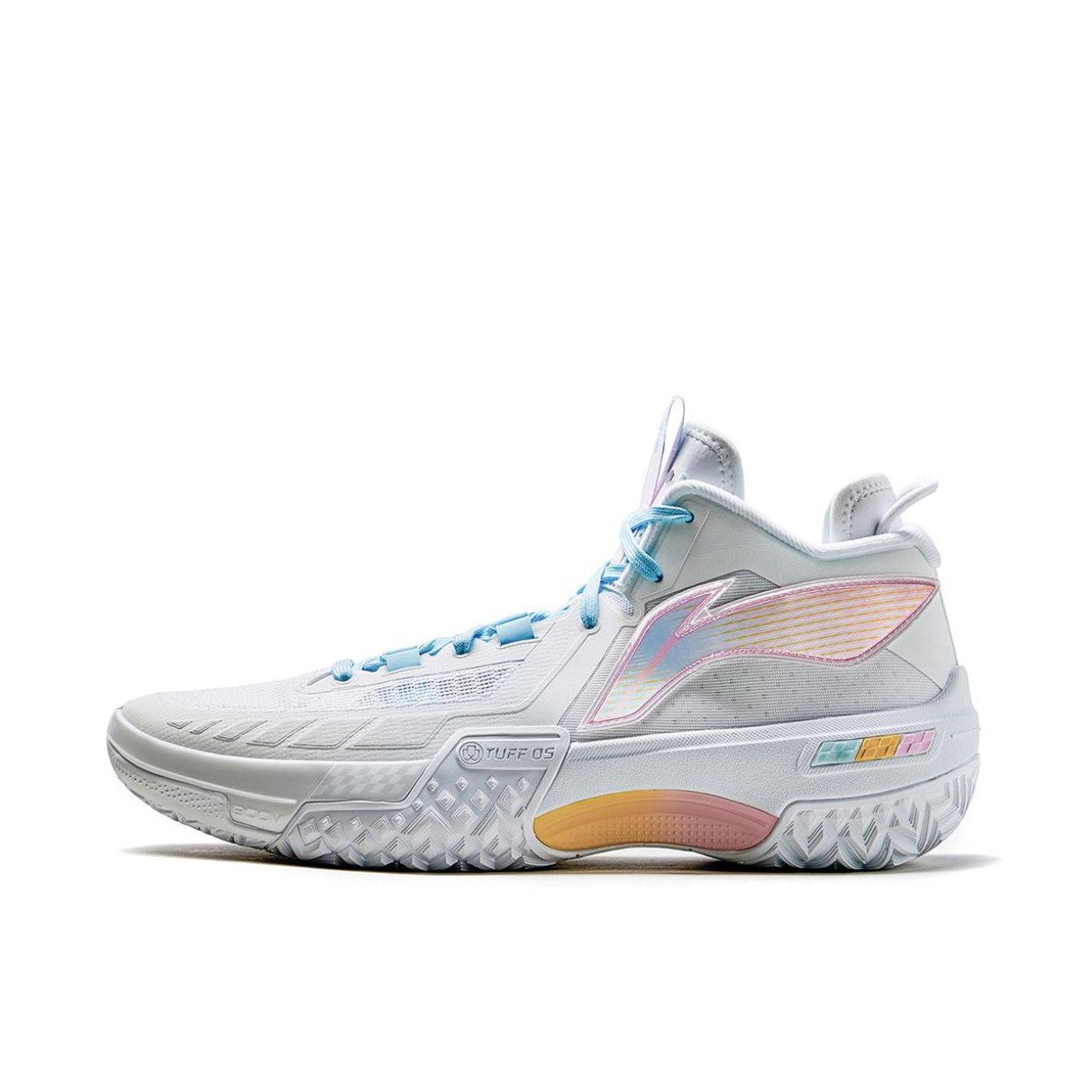 推荐商品：李宁 桀骜 防滑耐磨 缓震回弹 抓地 网布透气 轻便 织物 外场实战 篮球鞋 天使