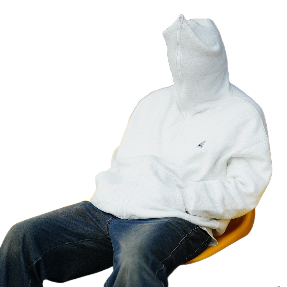 推荐商品：CORNAO  复古美式加绒开衫卫衣 男女同款 白麻灰/加绒