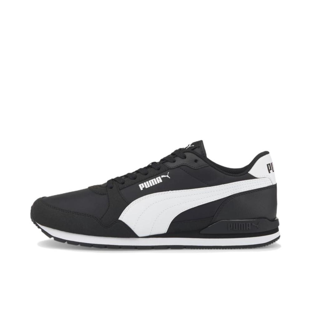 推荐商品：Puma/彪马 ST Runner v3 运动休闲鞋 网面缓震防滑耐磨轻便舒适织物 熊猫/黑/白