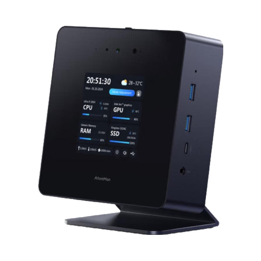 推荐商品：原子侠 X7 Ti 迷你台式机 灵动触控屏 高性能