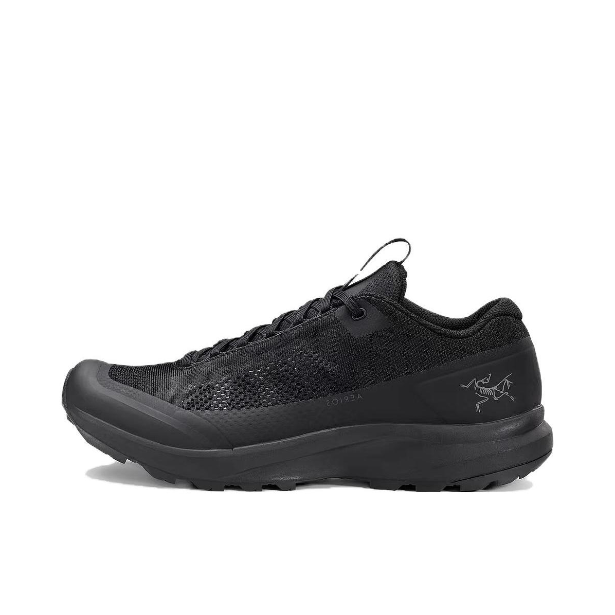 推荐商品：Arc'teryx/始祖鸟 Aerios Aura 耐磨防滑 舒适减震 网布透气 支撑 百搭 运动休闲 登山 徒步 户外鞋 黑色