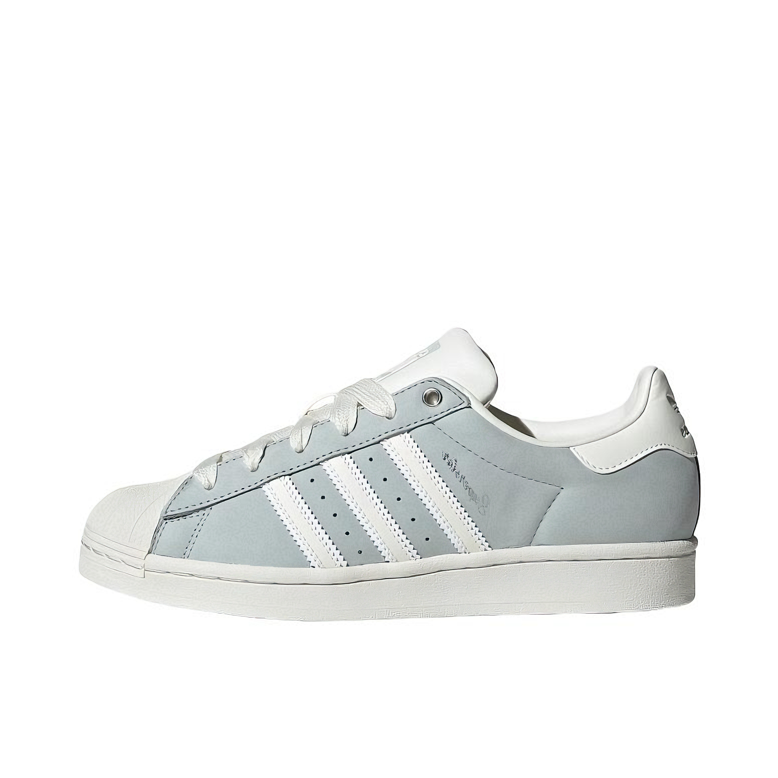 推荐商品：【宋雨琦同款】 adidas Originals Superstar 板鞋 轻便贝壳头薄底舒适百搭耐磨复古 女款/灰色 