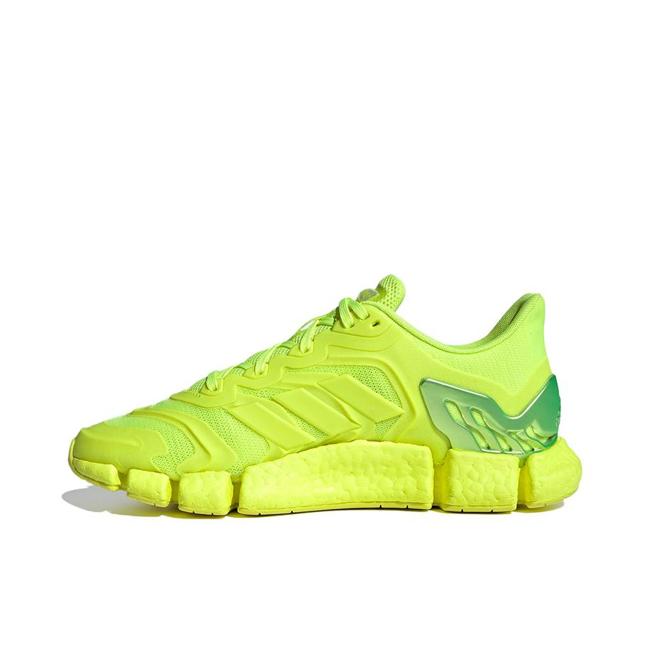 推荐商品：adidas Climacool Vento 跑鞋 缓震回弹防滑耐磨轻便透气复古休闲织物轻运动 亮黄荧光