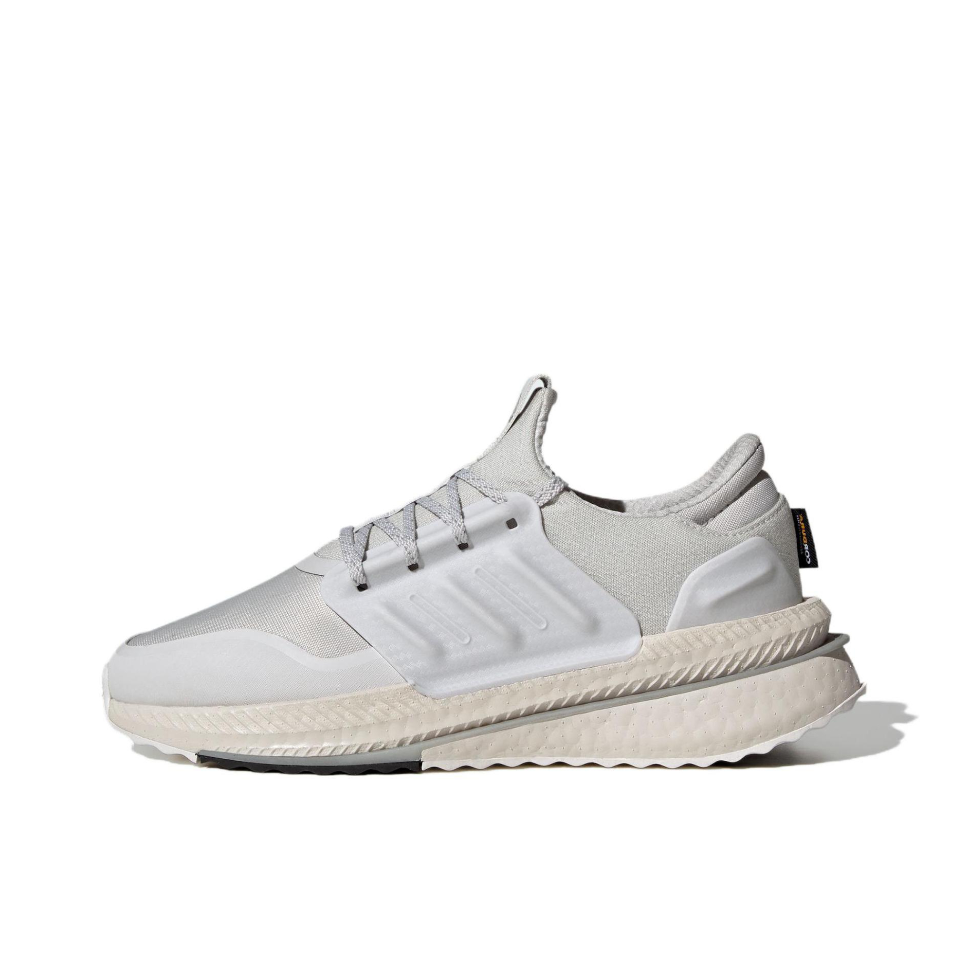 推荐商品：adidas X_plrboost 跑鞋 圆头缓震防滑耐磨健身训练轻便透气排汗回弹织物慢跑 灰色