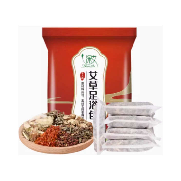 推荐商品：深艾 十二味艾草足浴包 泡脚泡澡去湿气干艾草叶