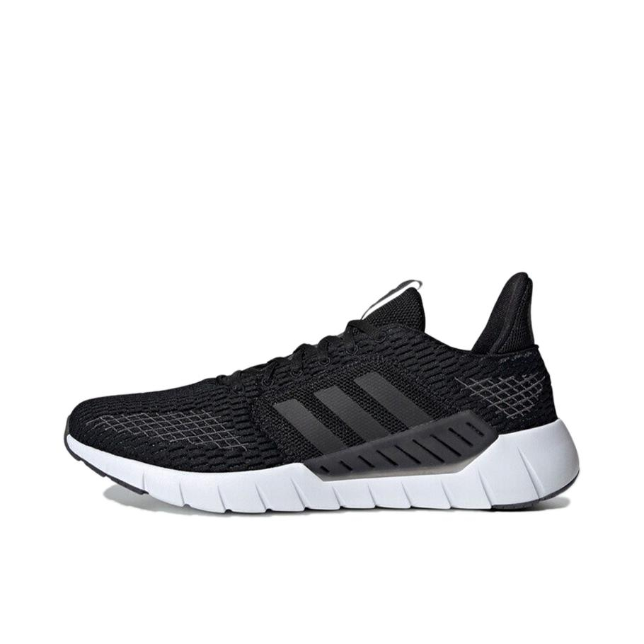 推荐商品：adidas Asweego Climacool 网布透气 舒适百搭 防滑耐磨 跑鞋 Black/White 黑白