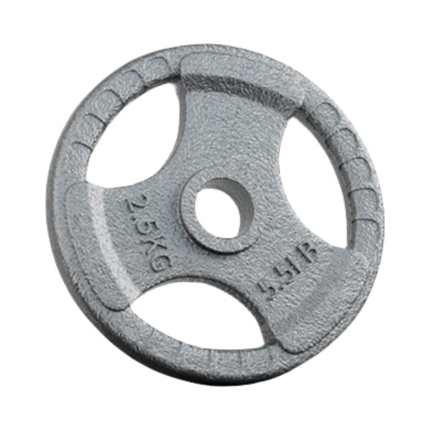 推荐商品：YOUPRAISE/悠赞 纯铸铁质 金属 三孔 手抓 家用 杠铃片 BTGLP013