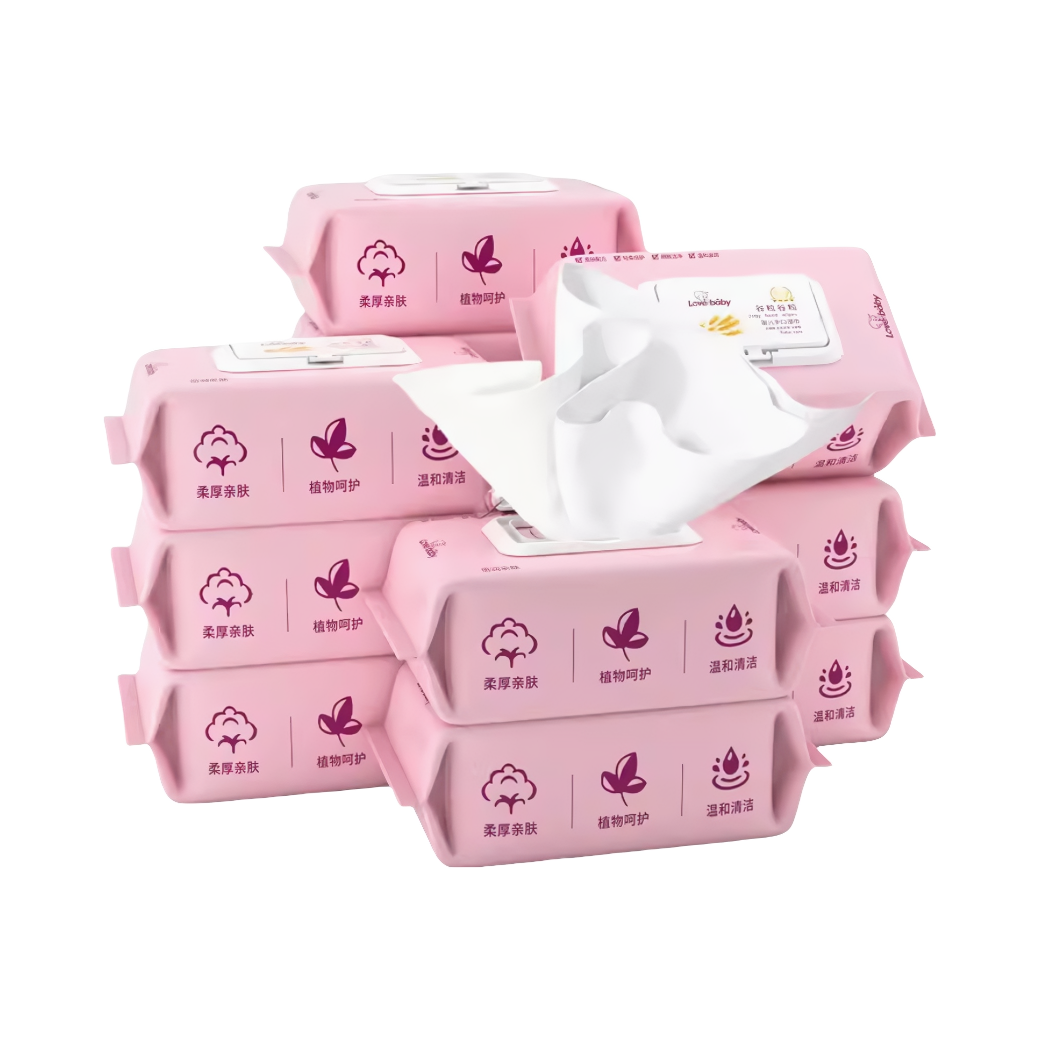 推荐商品：ckak 婴儿手口屁专用湿巾