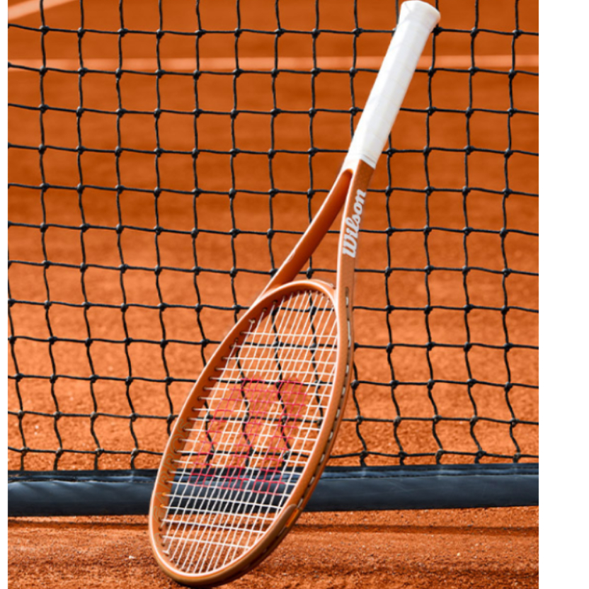 Wilson/威尔胜 耐打 法网系列 拍面 手感好 全碳素 网球拍 WR173911U2 橙色