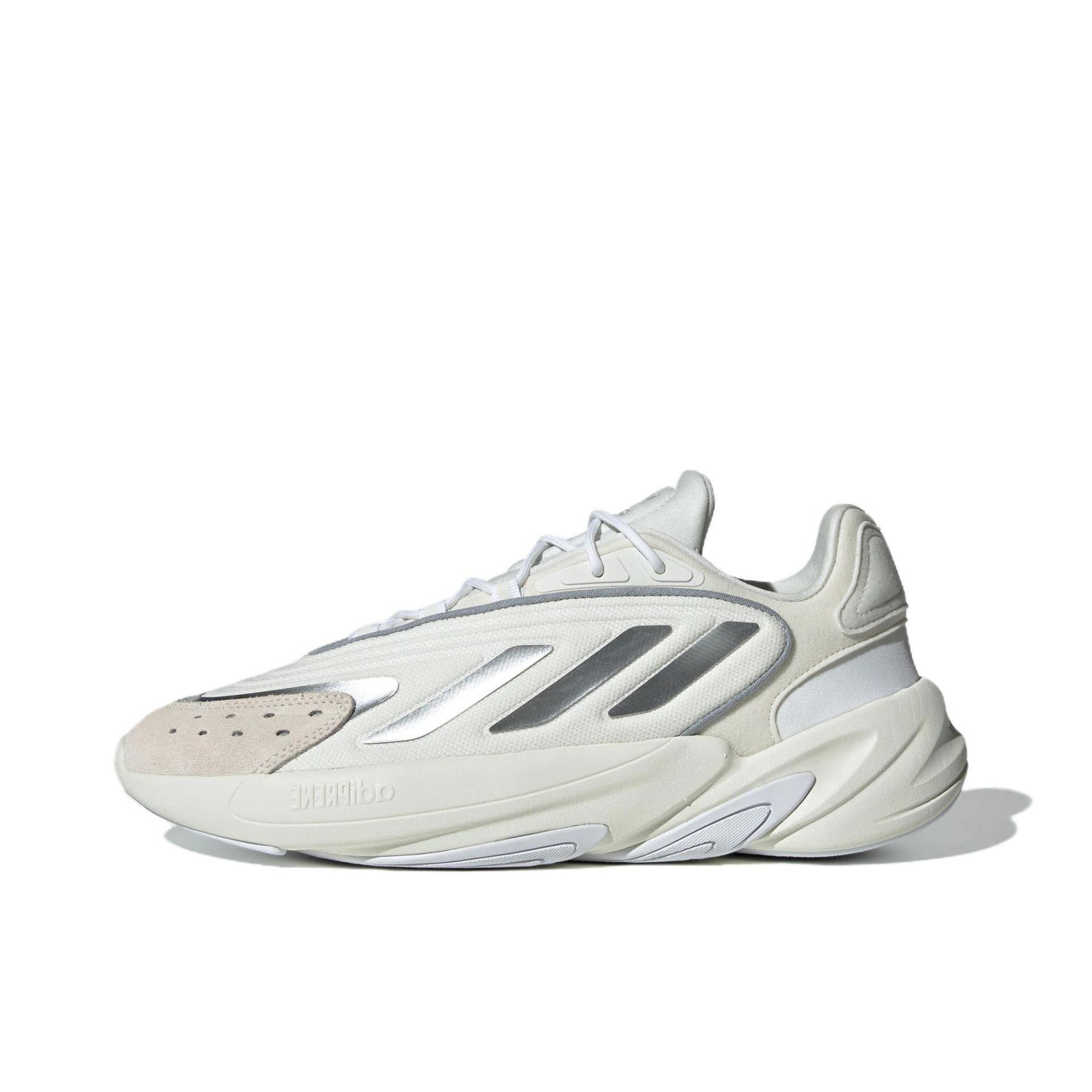 推荐商品：adidas Originals  Ozelia  缓震 复古经典 休闲透气 防滑耐磨  老爹鞋 汉玉白/银色/浅白